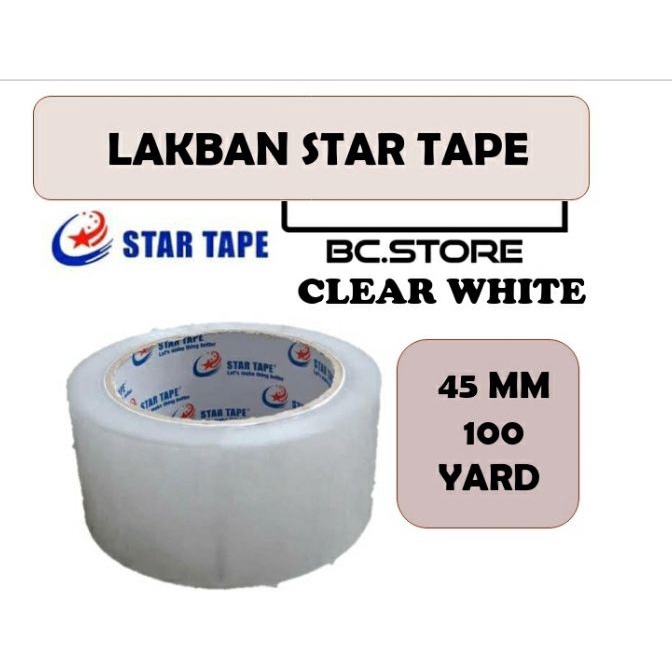 

(➤FWS/☆] LAKBAN ( 6 PCS ) 100 YARD X 45MM BENING LENGKET STAR TAPE KUALITAS TERBAIK MURAH #lakban #isolasi #selotip #tapeperekat #pengikatpelengket #superlengket #ringan #lakbanbogor #lakbanmurah #lakbanopp #lakbankualitasterbaik #perlengkapankantor /