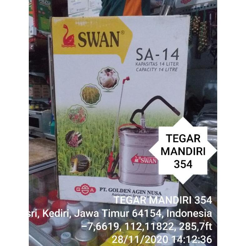 IHE055 tangki sprayer swan 14 liter / tangki semprot manual Swan 14 liter / SWAN 14liter **