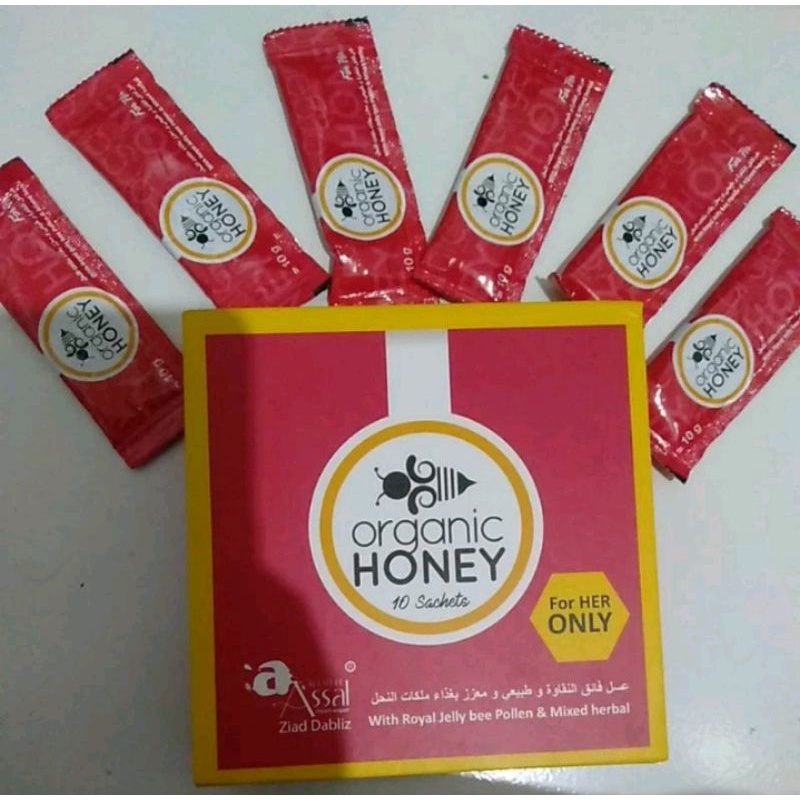 

organic honey for women 1 box