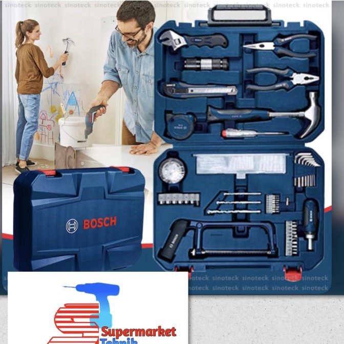 Toolkit Set Bosch - Tool Set - Tool Kit Multi-Function 108 Pcs