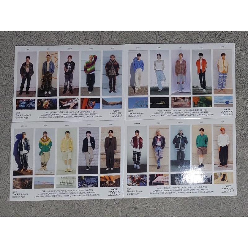 Official Sticker NCT 2023 Golden Age Archiving Ver.