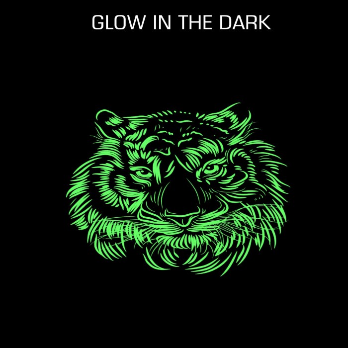 Murah Kaos Someone Tiger 100D Glow In The Dark NON COD