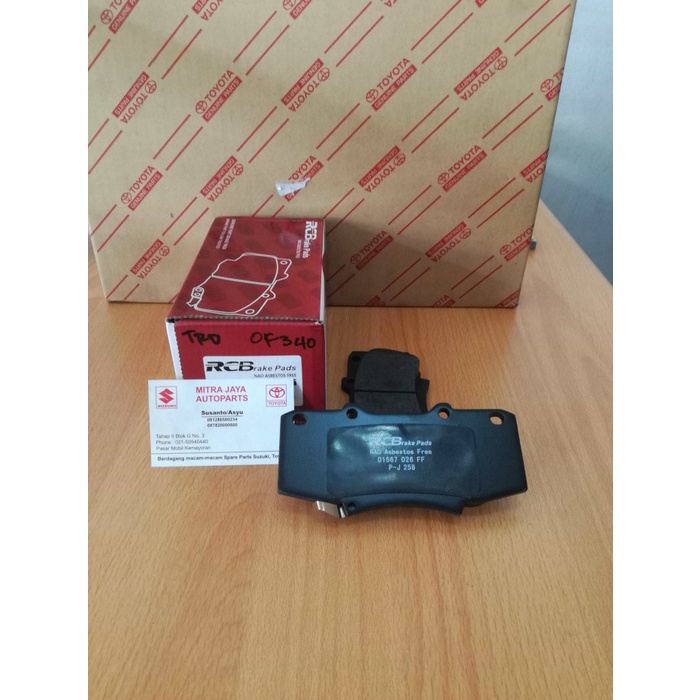 Kampas Rem depan Toyota Fortuner TRD,Hilux double cabin 2012-2015 terpercaya