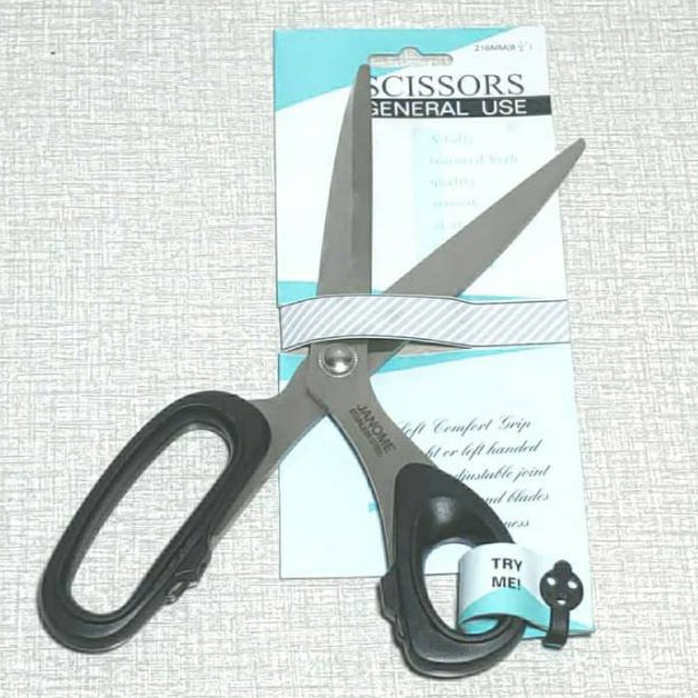 

➢Promo☆➽ Gunting Bahan Kain Janome Size 216mm J50 ✤