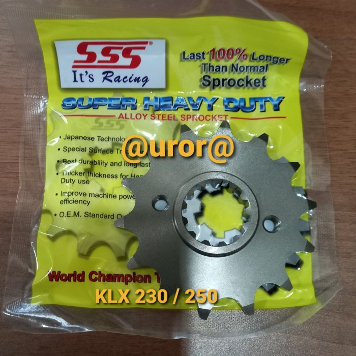 GEAR DEPAN SSS 520 KLX 230 / KLX 230 terpopuler