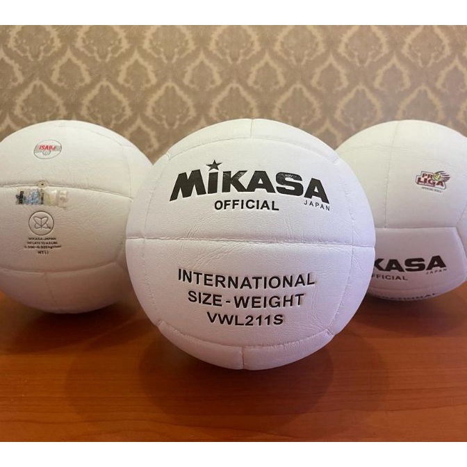 [✔.E6A➤] Bola Volly / Voly / Voli / Volley Mikasa 211s Putih/ super.kerren.!!