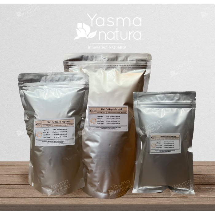 Fish Collagen Powder MURNI - Collagen Bubuk - Kolagen 1 kg