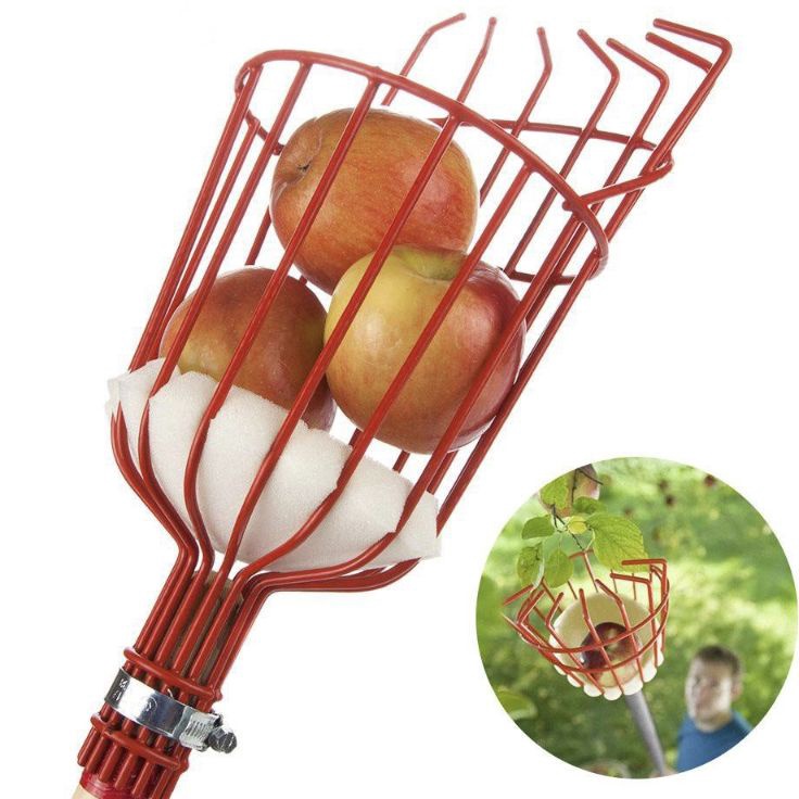 ・ bf Alat Pemetik Buah Metal Fruit Picker Alat Bantu Petik Buah Tinggi Seller-