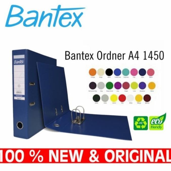 

Termurah Odner / Ordner Bantex A4 Pvc 1450