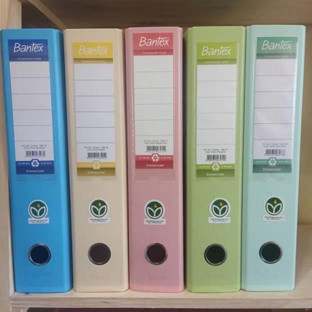 

Terbagus Odner Bantex Folio 1465 (7Cm) - Warna Pastel ( Pcs )