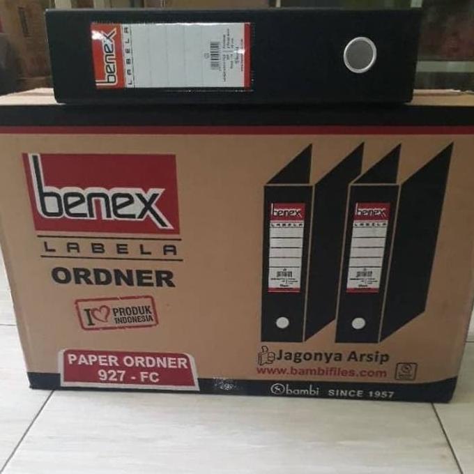 

Terbagus Ordner Folio Benex Punggung 7 Cm (Kartonan)