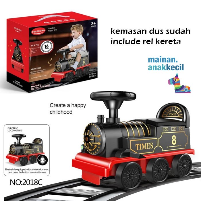 PROMO!!! MAINAN ANAK RIDE ON KERETA API / ELECTRIC TRAIN TERMURAH