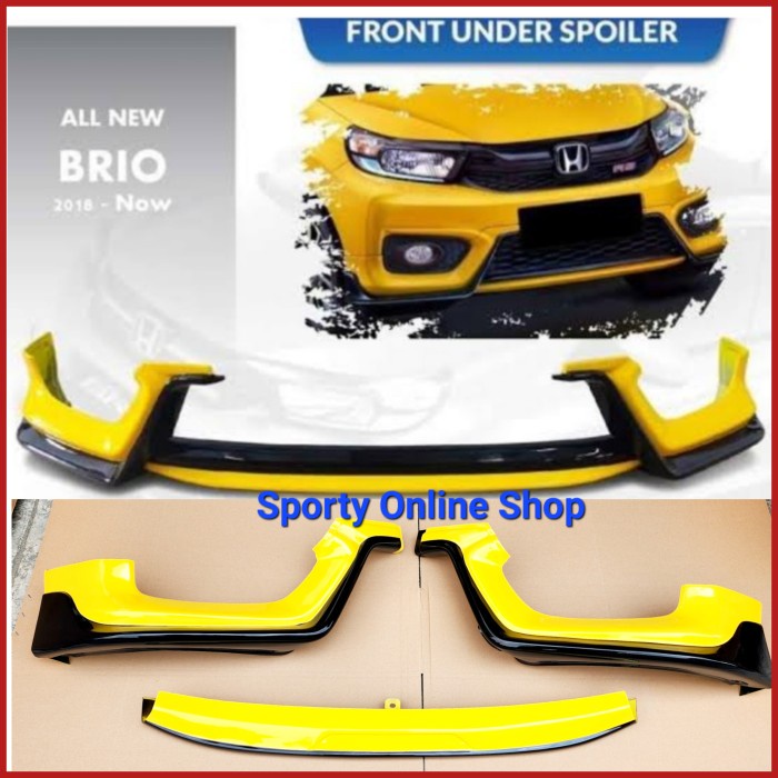 Body Kit Front Under Spoiler Mobil Brio 2018up Model Urbanite ready