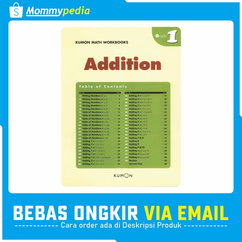 

KUMON Grade 1 / Kelas 1 - Addition