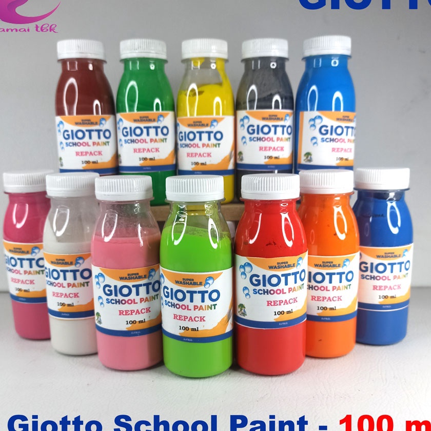 

(➲Z/1Q❣] Giotto school paint cat lukis anak giotto SUPER WASHABLE 100ML viral!