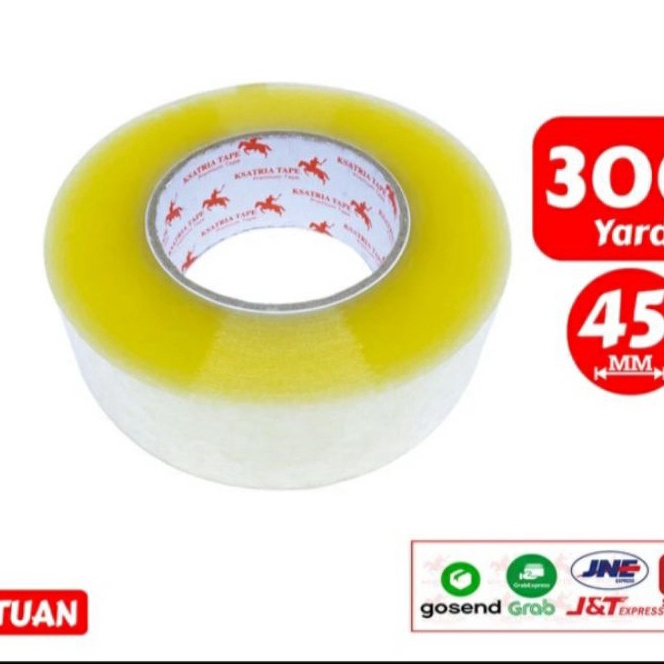 

[❤1AF-ご] Lakban OPP bening ukuran 45 mm x 300 yard / trendiing.