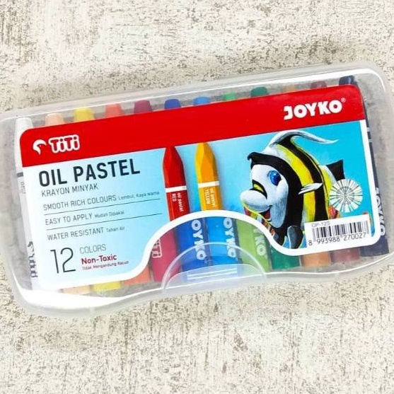 

(BT➸-A㊛> CRAYON JOYKO 12 WARNA- viraal..!