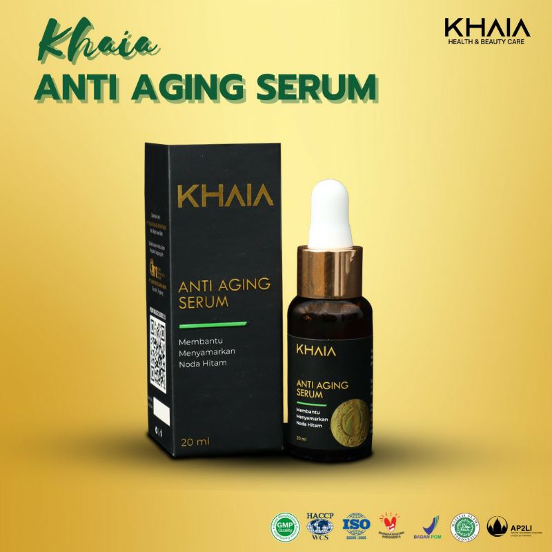serum anti aging khaia 1 btl/mencegah penuaan dini-flekhitam