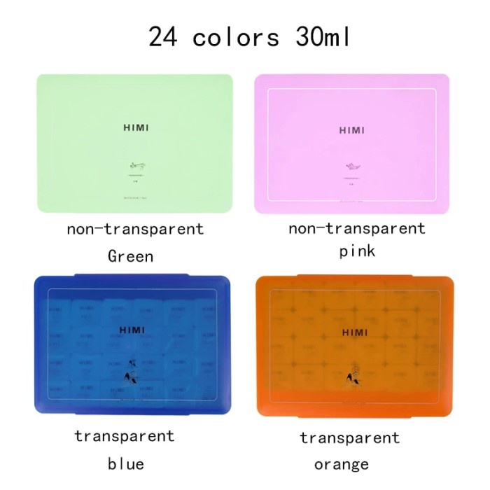 

Miya Himi Gouache Set 24 Colours X 30Ml