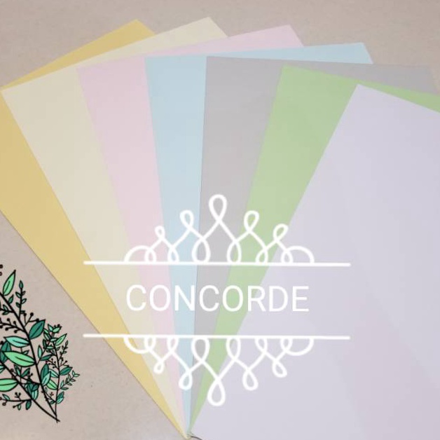 

67 Kertas CONCORDE 210gsm ukuran A4 / F4 ( 1 paket isi 20 lembar ) Murah Banget ̿̿̿