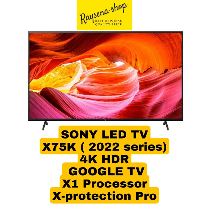 Sony 4K Google Tv 50X75K / Kd-50X75K 50 Inch