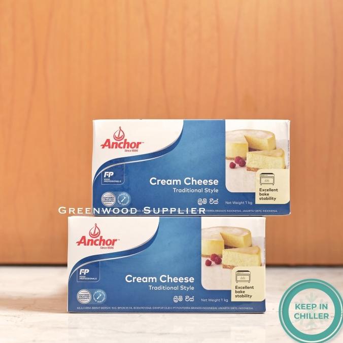 

Anchor Cream Cheese 1KG [Kemasan Asli - Bukan Repack]