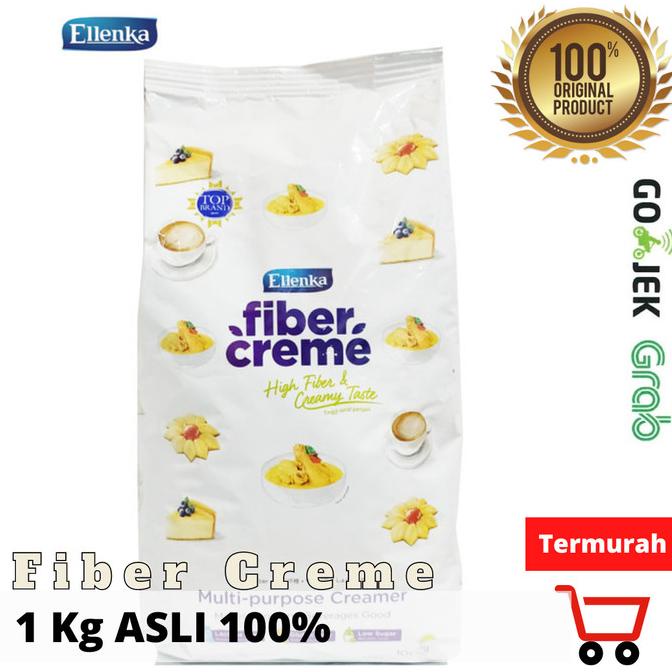 

Ellenka Fiber Creme 1kg Multipurpose Creamer ( Penganti susu&Santan)