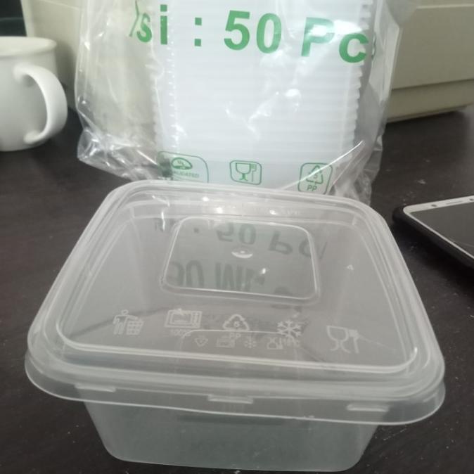 Ready oke] Thinwall Kotak 250 ml / Thinwall DM SQ 250 Square