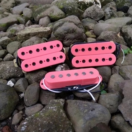 Pickup Gitar Original Ibanez INF Pink Cover INF1 INFS1 INF2 HSH