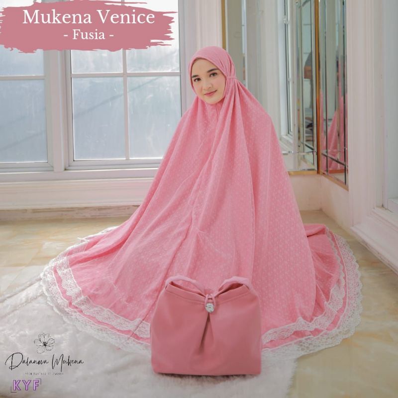 Mukena Mukenah Venice by Dalanova Mukena Terbaru Mukena Cantik Mukena premium Mukena couple ibu & an