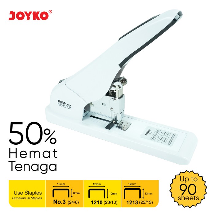 

Terlaris Heavy Duty Stapler Stepler Heavy Duty Joyko Hs-6 Power Save