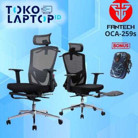 Fantech OCA259s / OCA-259s Kursi Kantor Kerja Jaring Office Chair