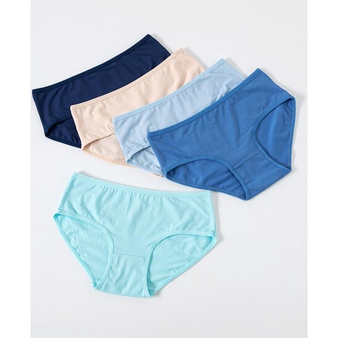 Young Hearts Panty Pack Blue Angel, Hipster Y20-B00801MIX