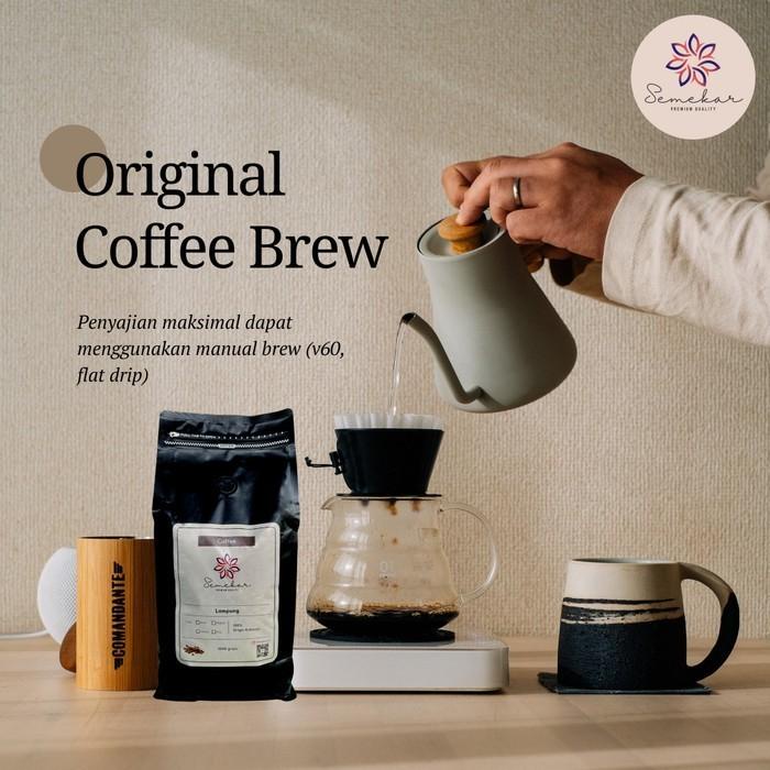 

Kopi Arabica Gayo Wine Aceh Biji Bubuk Origin Roast Coffee - 200Gr