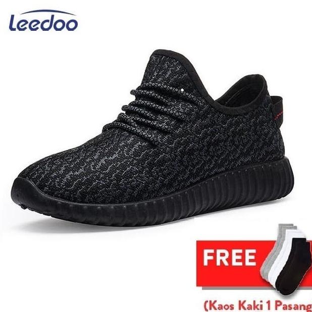 Leedoo Sepatu Sneakers Pria Sepatu Karet Pria Sepatu Casual Pria MR207