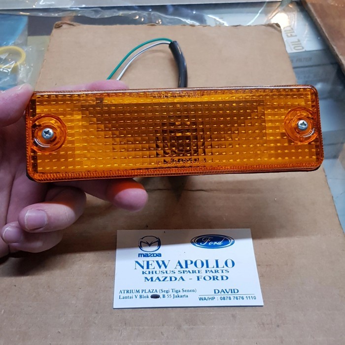 Lampu Sen Sein Bemper Bumper Mazda 323 Glx Elite Trendy Vantrend E2000 Kode Dt 066