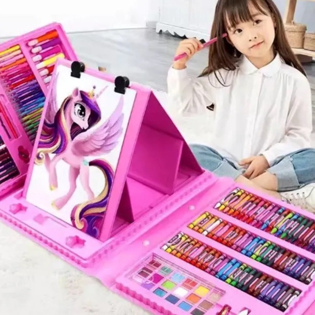 

(♥K3/S♫) Crayon Art Set Colouring Box/ Krayon Lengkap/ Set Mewarnai -virral..!