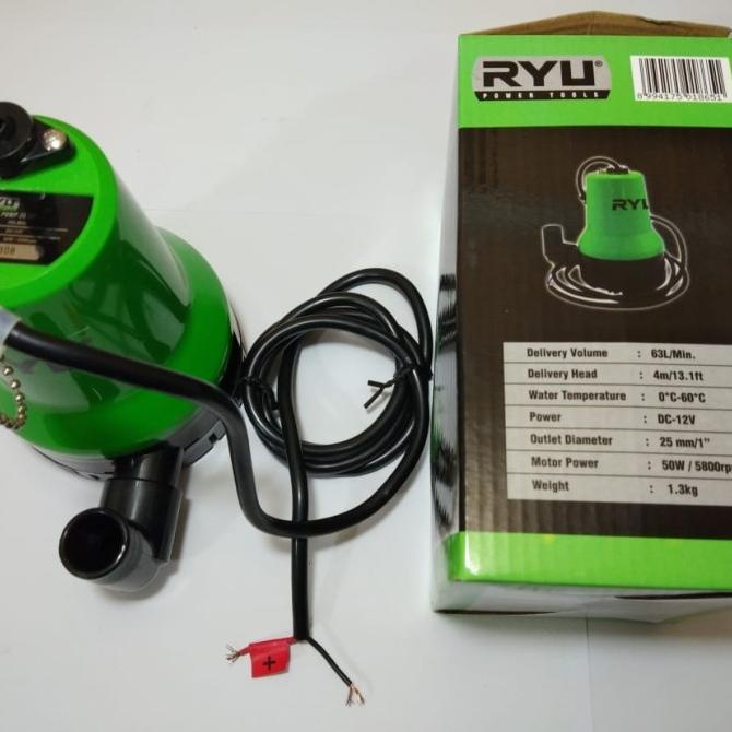 Mesin Pompa Air Celup Ryu 25Dc/Mesin Kolam Ikan Aquarium