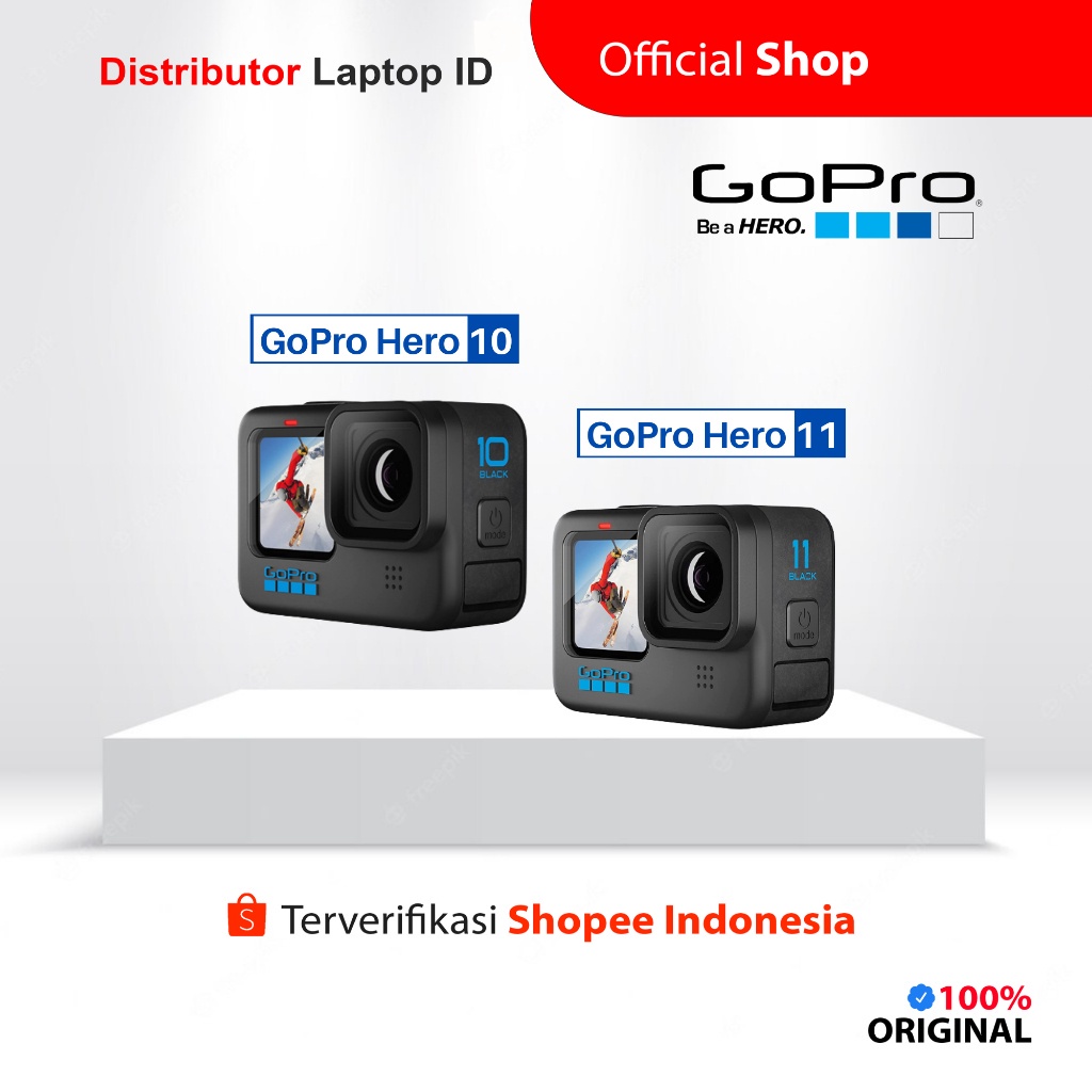 GoPro Hero 10 / 11  ( Go Pro 10 / Go Pro 11 ) Original - Black Edition