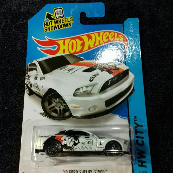 Hot Wheels 10 Ford Shelby GT500. Card HW City HW Performance 2013. K&N