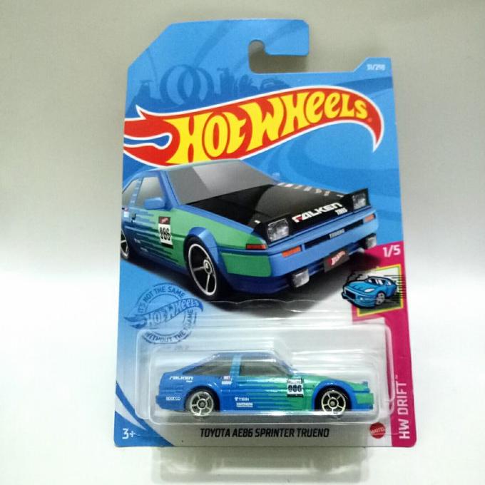 Hotwheels Toyota Ae86 Sprinter Trueno