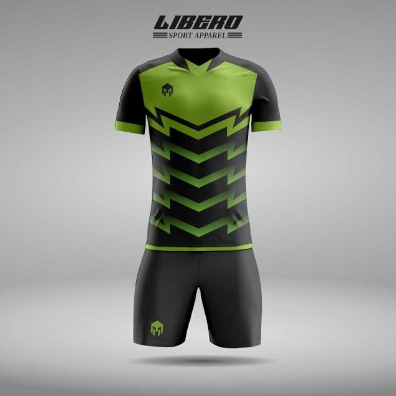 Murah Jersey Futsal Dewasa 1 Set Baju + Celana Baju Olahraga Kaos Futsal Baju Bola Pria Viralll