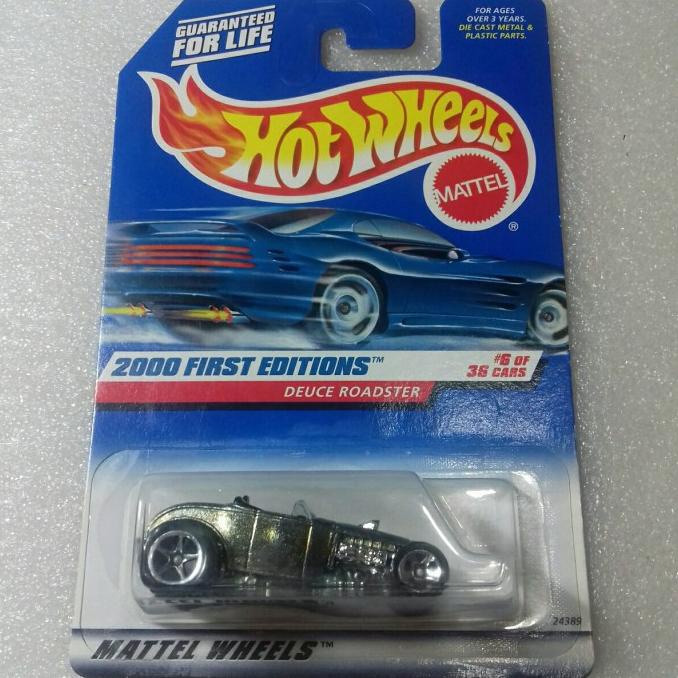 HOT WHEELS DEUCE ROADSTER. 1932 FORD CLASSIC. 2000 FIRST EDITIONS.