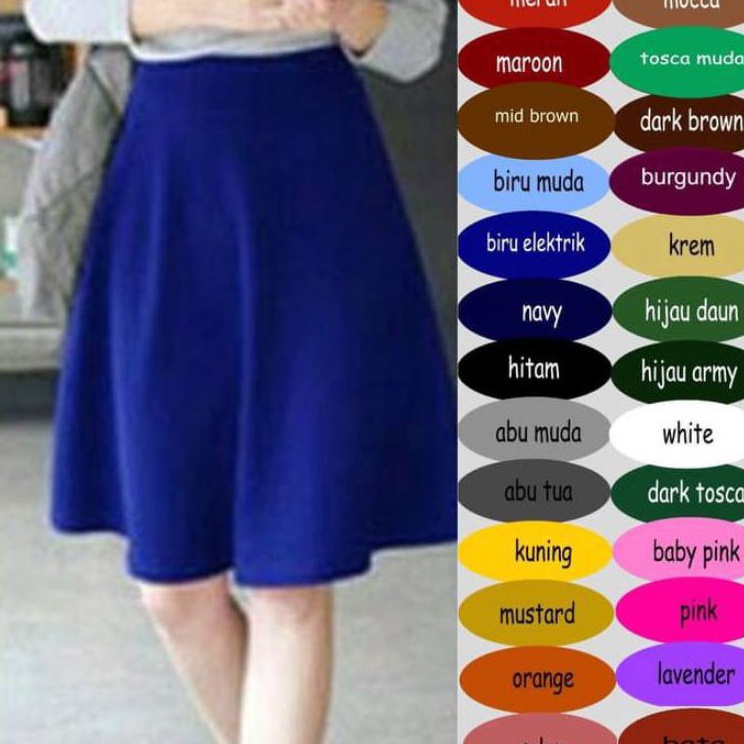 ZLWJ7944  ROK SHORT FLARE KOREA /ROK MINI / ROK RENANG / ROK OLAHRAGA / ROK SEKOLAH / ROK COSPLAY