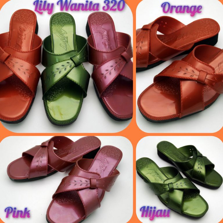 TOP SALE Sandal Lily Wanita/Sendal Jadul Original type 320 Special Wanita termurah bisa COD