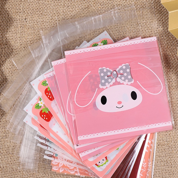 

[B➸ I➤S] PLASTIK COOKIES 10X10CM MELODY BUNGA / PLASTIK KEMASAN KUE PERMEN SERBGUNAvirral☎!