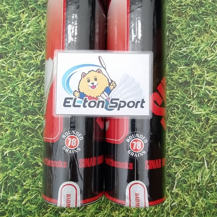 Sinar Mutiara Red Merah Shuttlecock Kok Badminton Bulutangkis Original