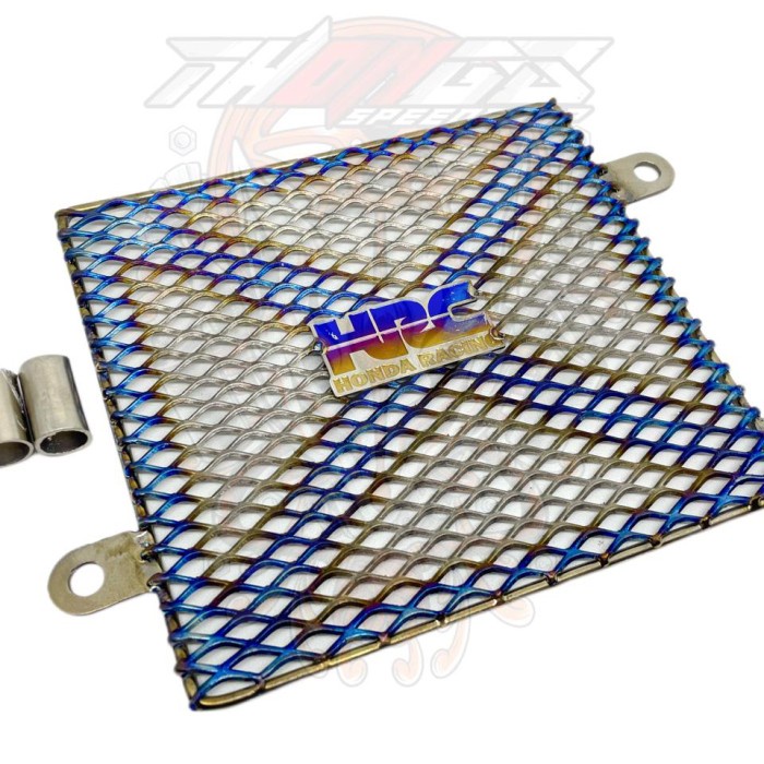 Cover Radiator Titanium Hrc New Vario Pcx