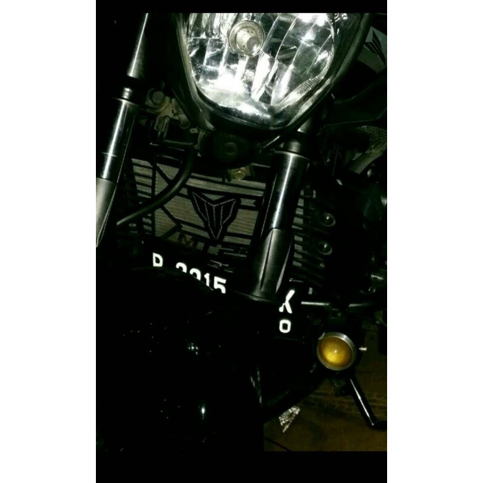 Cover Radiator Mt25 Stainless. Tutup Radiator Mt 25