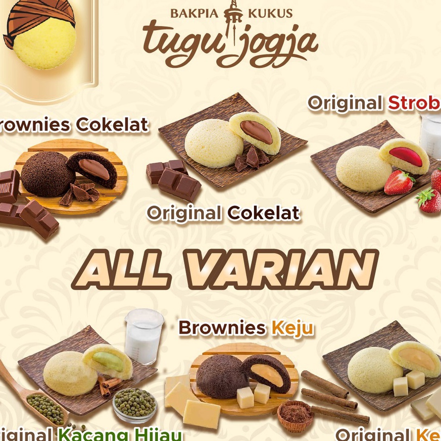 

[✓/❦KTP) BAKPIA KUKUS TUGU JOGJA - Kemasan Travel Pack isi 10 pcssiapp.dikirim㊛!